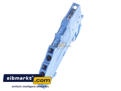 View top right WAGO Kontakttechnik 781-643 Neutral disconnect terminal block 6mm 
