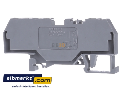 Ansicht hinten WAGO Kontakttechnik 281-681 Durchgangsklemme gr 0,08-4qmm 