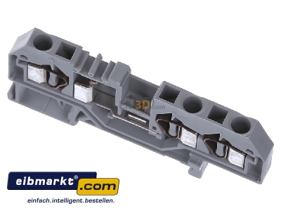 Ansicht oben vorne WAGO Kontakttechnik 281-681 Durchgangsklemme gr 0,08-4qmm 