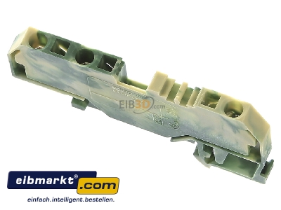 Top rear view WAGO Kontakttechnik 281-687 Ground terminal block 1-p 6mm 
