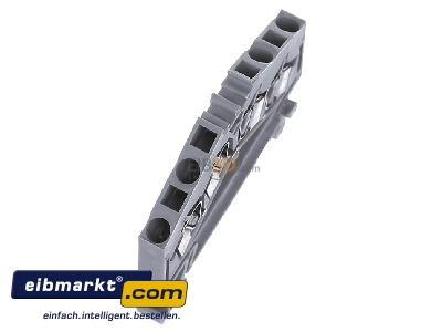 Ansicht oben links WAGO Kontakttechnik 280-646 Durchgangsklemme gr 0,08-2,5qmm 