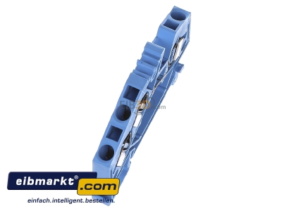 Ansicht oben links WAGO Kontakttechnik 281-651 Durchgangsklemme bl 0,08-4qmm 