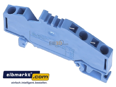 Ansicht oben hinten WAGO Kontakttechnik 281-651 Durchgangsklemme bl 0,08-4qmm 