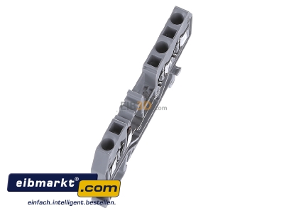 Ansicht oben links WAGO Kontakttechnik 280-681 Durchgangsklemme gr 0,08-2,5qmm 