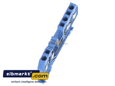 Ansicht oben links WAGO Kontakttechnik 280-684 Durchgangsklemme bl 0,08-2,5qmm 