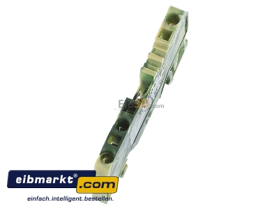 View top right WAGO Kontakttechnik 280-687 Ground terminal block 1-p 5mm - 
