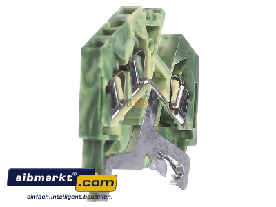 Ansicht links WAGO Kontakttechnik 280-637 Schutzleiterklemme gn/ge 0,08-2,5qmm 
