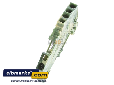 View top right WAGO Kontakttechnik 280-637 Ground terminal block 1-p 5mm 
