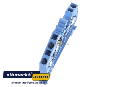 Ansicht oben links WAGO Kontakttechnik 280-651 Durchgangsklemme bl 0,08-2,5qmm 