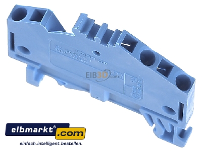 Ansicht oben hinten WAGO Kontakttechnik 280-651 Durchgangsklemme bl 0,08-2,5qmm 