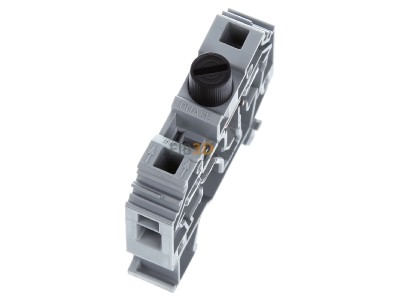 View top left WAGO 282-122 G-fuse 5x20 mm terminal block 10A 13mm 
