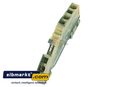 View top right WAGO Kontakttechnik 281-637 Ground terminal block 1-p 6mm - 
