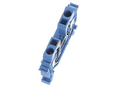 Ansicht oben links WAGO 281-604 Durchgangsklemme 0,08-4mmq blau 