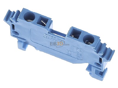 Ansicht oben hinten WAGO 281-604 Durchgangsklemme 0,08-4mmq blau 