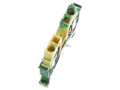 View top left WAGO 281-607 Ground terminal block 1-p 6mm 
