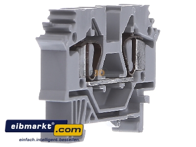 Ansicht links WAGO Kontakttechnik 282-601 Durchgangsklemme 0,2-6mmq grau 