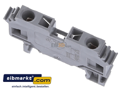 Ansicht oben hinten WAGO Kontakttechnik 282-601 Durchgangsklemme 0,2-6mmq grau 