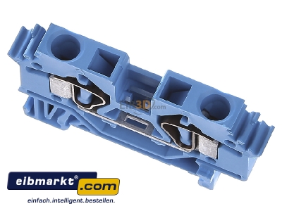 Ansicht oben vorne WAGO Kontakttechnik 282-604 Durchgangsklemme 0,2-6mmq blau 