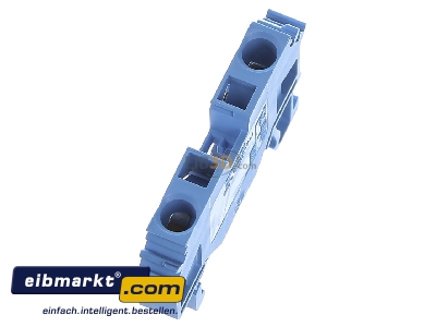 Ansicht oben rechts WAGO Kontakttechnik 282-604 Durchgangsklemme 0,2-6mmq blau 