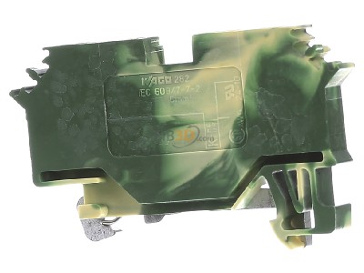 Back view WAGO 282-607 Ground terminal block 1-p 8mm 
