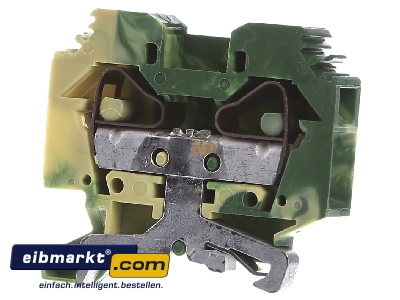 Front view WAGO Kontakttechnik 283-107 Ground terminal block 1-p 12mm
