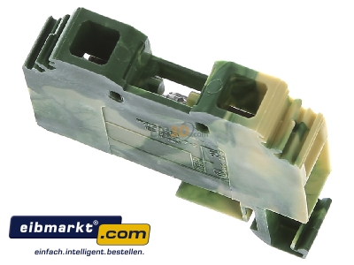 Top rear view WAGO Kontakttechnik 283-107 Ground terminal block 1-p 12mm
