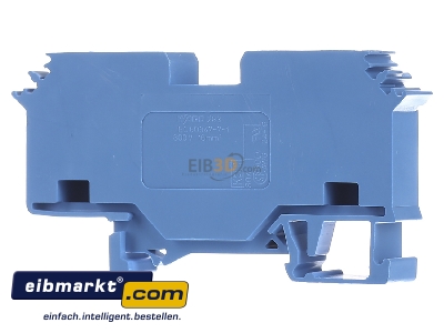 Back view WAGO Kontakttechnik 283-604 Feed-through terminal block 12mm 76A - 
