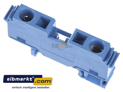 Ansicht oben hinten WAGO Kontakttechnik 283-604 Durchgangsklemme 0,2-16mmq blau 
