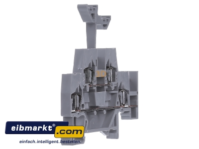 Ansicht links WAGO Kontakttechnik 280-520 Durchgangsklemme 0,08-2,5mmq grau 