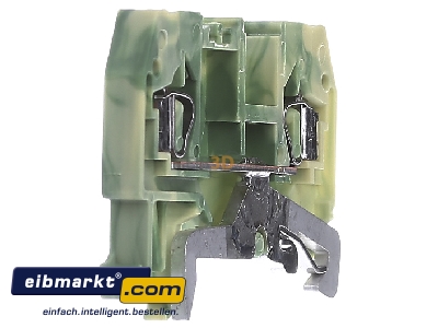 Ansicht links WAGO Kontakttechnik 280-907 Schutzleiterklemme gn/ge 0,08-2,5qmm 