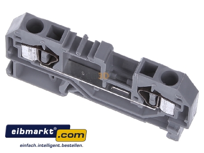 Ansicht oben vorne WAGO Kontakttechnik 281-901 Durchgangsklemme gr 0,08-4qmm 