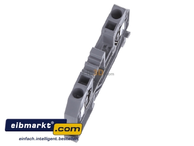 Ansicht oben links WAGO Kontakttechnik 281-901 Durchgangsklemme gr 0,08-4qmm 