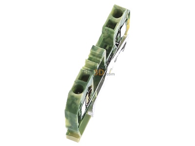 Ansicht oben links WAGO 281-907 Schutzleiterklemme gn/ge 0,08-4qmm 