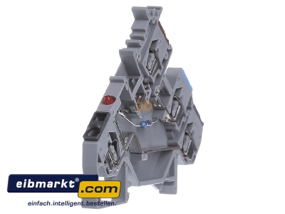 Ansicht links WAGO Kontakttechnik 280-560/281-434 Initiatorenklemme 0,08-2,5mmq rot 