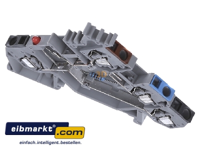 Ansicht oben vorne WAGO Kontakttechnik 280-560/281-434 Initiatorenklemme 0,08-2,5mmq rot 