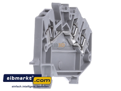 Ansicht links WAGO Kontakttechnik 780-631 Durchgangsklemme 0,08-2,5mmq grau 