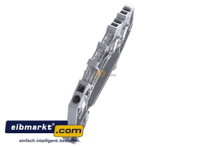 Ansicht oben links WAGO Kontakttechnik 780-631 Durchgangsklemme 0,08-2,5mmq grau 