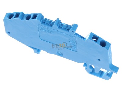 Ansicht oben hinten WAGO 780-651 Durchgangsklemme 0,08-2,5mmq blau 