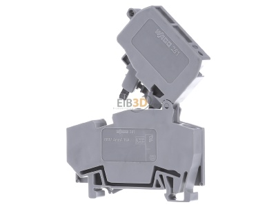 Back view WAGO 281-623 Fuse terminal block 10A 10mm 
