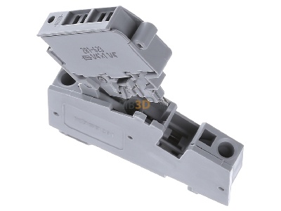View up front WAGO 281-623 Fuse terminal block 10A 10mm 
