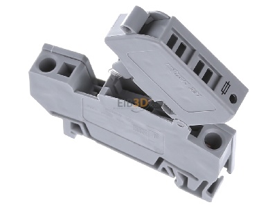 Top rear view WAGO 281-623 Fuse terminal block 10A 10mm 
