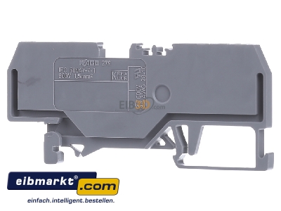 Ansicht hinten WAGO Kontakttechnik 279-831 Durchgangsklemme gr 0,08-1,5qmm 