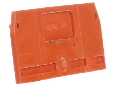 View on the left WAGO 279-346 End/partition plate for terminal block 
