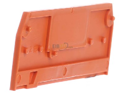 Ansicht rechts WAGO 279-346 Abschluplatte 2mm orange 