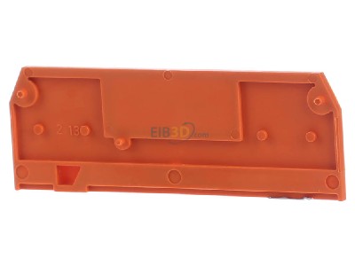 Back view WAGO 279-346 End/partition plate for terminal block 
