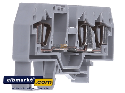 Ansicht links WAGO Kontakttechnik 282-681 Durchgangsklemme gr 0,2-6qmm 