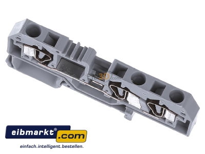 Ansicht oben vorne WAGO Kontakttechnik 282-681 Durchgangsklemme gr 0,2-6qmm 
