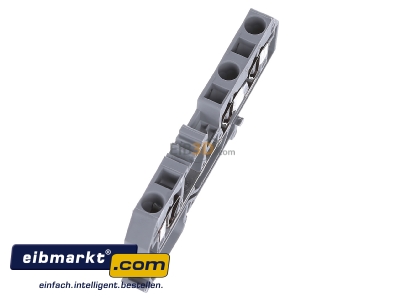 Ansicht oben links WAGO Kontakttechnik 282-681 Durchgangsklemme gr 0,2-6qmm 