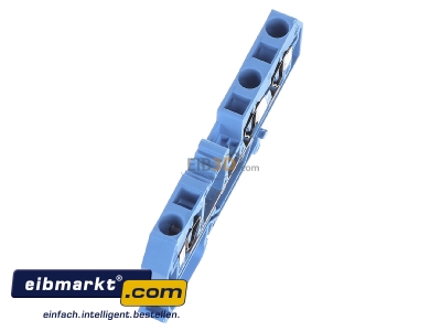Ansicht oben links WAGO Kontakttechnik 282-684 Durchgangsklemme bl 0,2-6qmm 