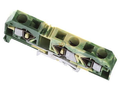 Ansicht oben vorne WAGO Kontakttechnik 283-677 Schutzleiterklemme 0,2-16mmq gn/gelb 